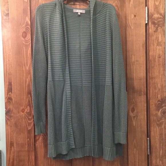 Knit hooded cardigan - Picture 3 of 4